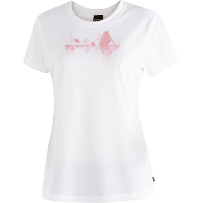 Maier Sports Dames Tilia Pique T-Shirt (Maat XL, Wit)
