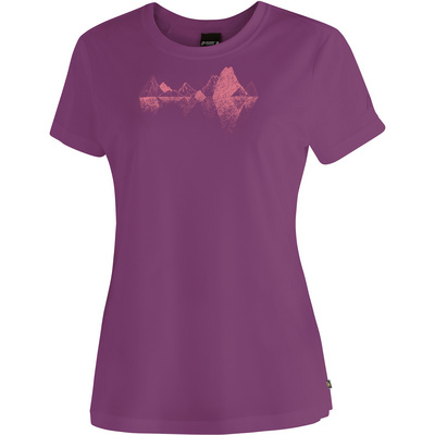 Maier Sports Dames Tilia Pique T-Shirt (Maat L , Paars)