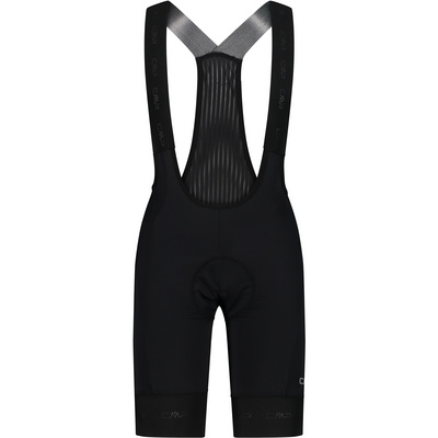 CMP Dames Bike Bib kort (Maat XXS, Zwart)