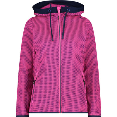 CMP Dames Hoodie Vest (Maat XS, Roze)