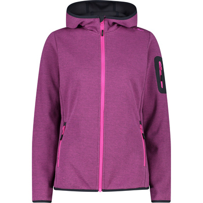 CMP Dames Hoodie Vest (Maat S, Roze)