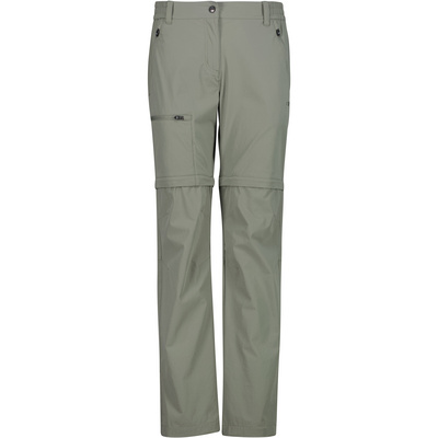 CMP Dames Zip Off Broek (Maat L, Grijs)
