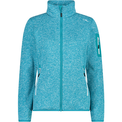 CMP Dames Strick Fleecevest (Maat XXS, Blauw)