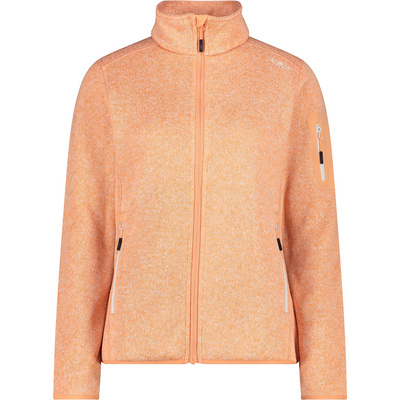 CMP Dames Strick Fleecevest (Maat 3XL, Oranje)