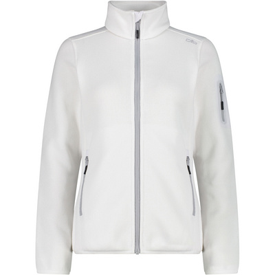 CMP Dames Strick Fleecevest (Maat XXL, Wit)