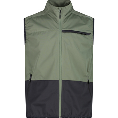 CMP Heren Softshell Bodywarmer (Maat XXL, Groen)