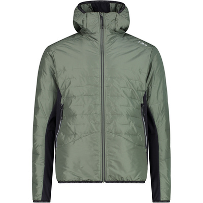 CMP Heren Hybrid Hoodie Jas (Maat S, Groen)