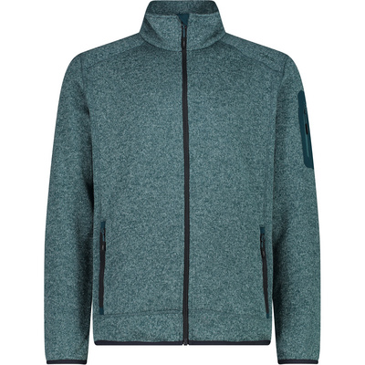 CMP Heren Strick Fleece Vest (Maat 5XL, Blauw)