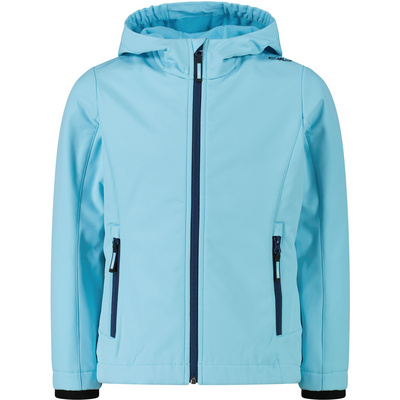 CMP Kinderen Softshell Hoodie Jas (Maat 92, Blauw)
