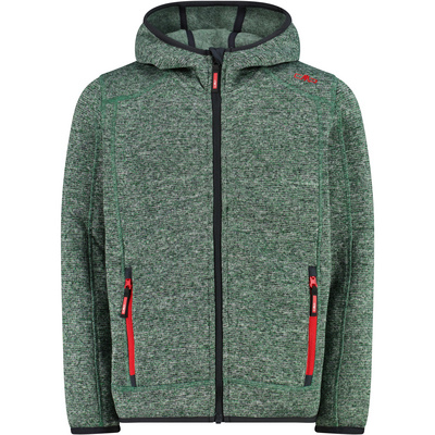 CMP Kinderen Fleece Hoodie Vest (Maat 98, Groen)