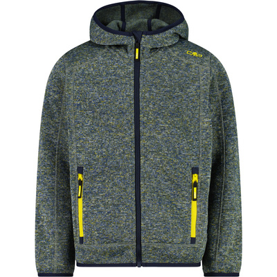 CMP Kinderen Fleece Hoodie Vest (Maat 128, Groen)