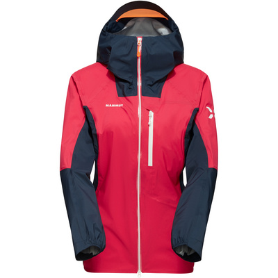 Mammut Dames Eiger Speed HS Hoodie Jas (Maat S, Roze)