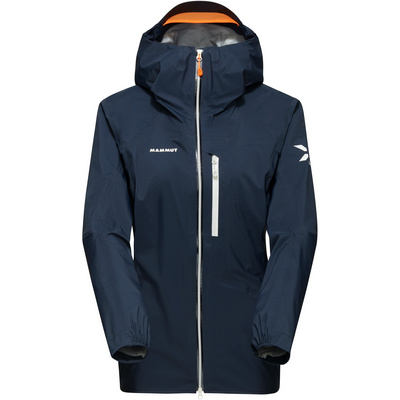 Mammut Dames Eiger Speed HS Hoodie Jas (Maat S, Blauw)