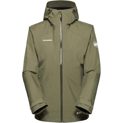Mammut Dames Convey Tour HS Hoodie Jas (Maat XS, Olijf)