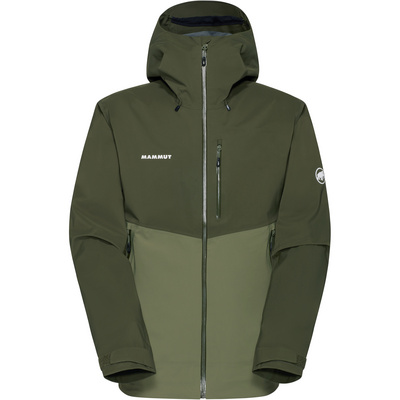 Mammut Heren Alto Guide HS Hoodie Jas (Maat S, Olijf)