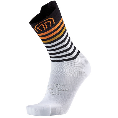 Sidas Run Anatomic Light Crew Sokken (Maat 35 , Zwart)