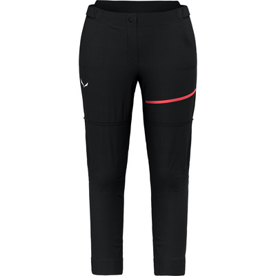 Salewa Dames Vento Hemp/DST 2in1 Broek (Maat S, Zwart)