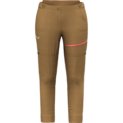 Salewa Dames Vento Hemp/DST 2in1 Broek (Maat S, Olijf)