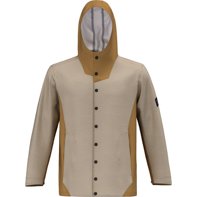 Salewa Heren Fanes Hemp PTX 3L Jas (Maat L, Beige)