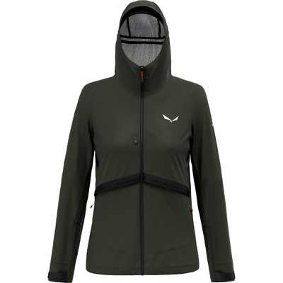 Salewa Dames Puez PTX Hyb Jas (Maat XL, Groen)