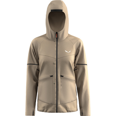 Salewa Dames Puez Hemp/DST 2/1 Hyb Jas (Maat XS, Beige)