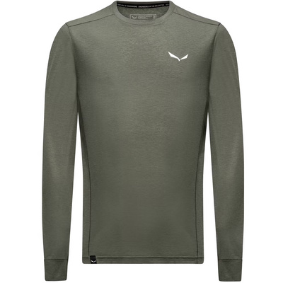 Salewa Heren Puez Dry T-Shirt (Maat M, Olijf)