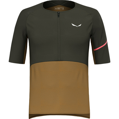 Salewa Heren Vento AM Half Zip Jersey (Maat XL, Groen)