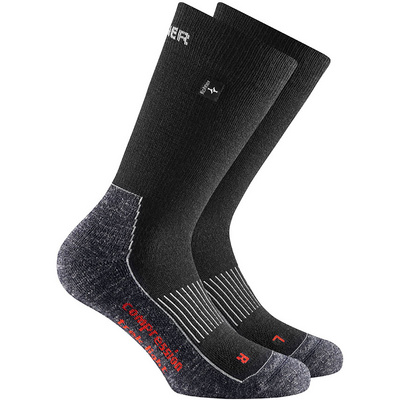 Rohner Compression Trek Light Sokken (Maat 42 , Zwart)