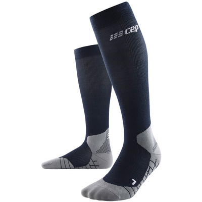 CEP Heren Light Merino Sokken (Maat 45 , Blauw)