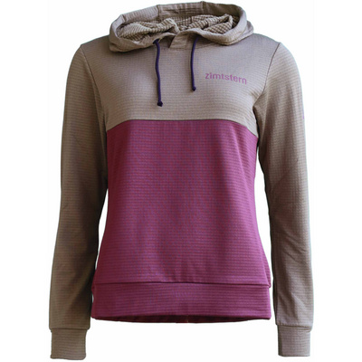 Zimtstern Femme Sweat à capuche Tech Hoodz (taille S, Rouge)