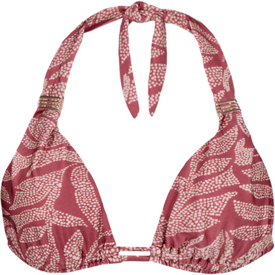 Barts Dames Akamu Triangle Bikini Bovenstuk (Maat M, Rood)