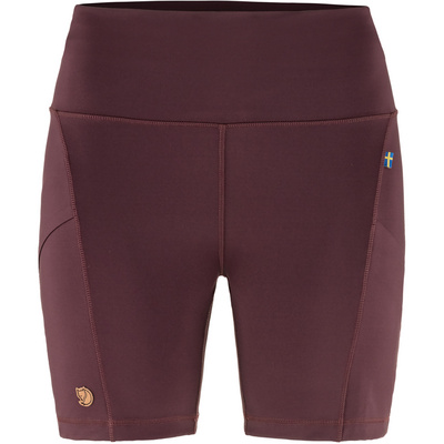 Fjällräven Dames Abisko 6" Short Tight (Maat M, Rood)