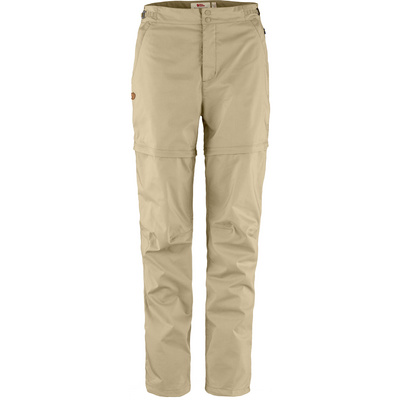 Fjällräven Dames Abisko Hike Zip-Off Broek (Maat M, Beige)