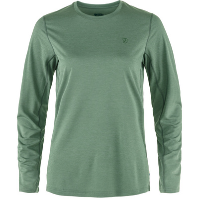 Fjällräven Dames Abisko Day Hike Longsleeve (Maat XS, Groen)