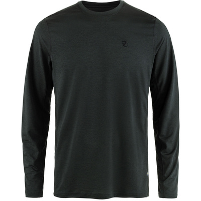Fjällräven Heren Abisko Day Hike Longsleeve (Maat M, Zwart)