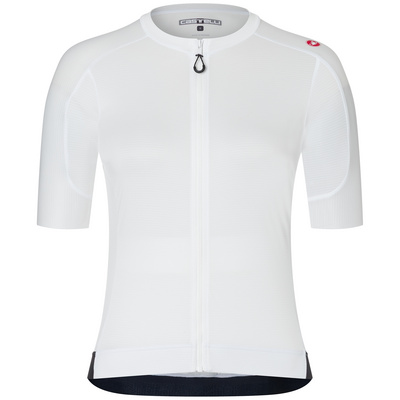 Castelli Dames Espresso Fietsshirt (Maat L, Wit)