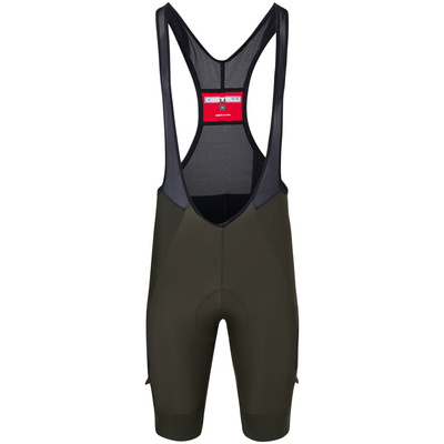 Castelli Heren Unlimited Cargo Bib kort (Maat L, Groen)