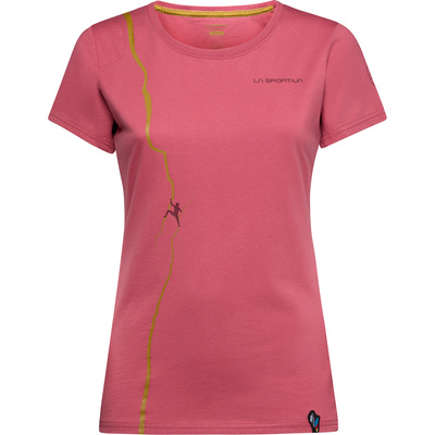 La Sportiva Dames Route T-Shirt (Maat M, licht roze)