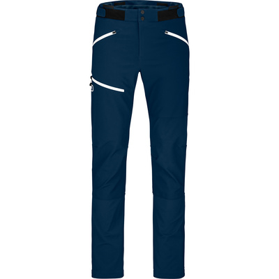 Ortovox Heren Westalpen Softshell Broek (Maat XL, Blauw)