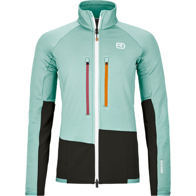 Ortovox Dames Fleece Rib Vest (Maat L, Turquoise)