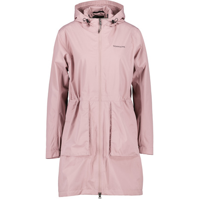 Didriksons Dames Bella 3 Parka (Maat L, licht roze)