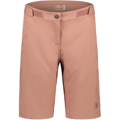 Maloja Dames CardaminaM. Fietsbroek kort (Maat S, licht roze)