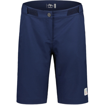 Maloja Femme Cuissard court CardaminaM. (taille XS, Bleu)