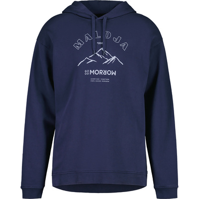Maloja Heren ZirbeneckM. Hoodie (Maat XL, Blauw)