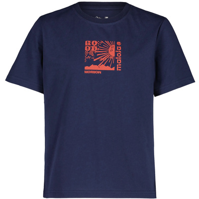 Maloja Kinderen VernantB. T-Shirt (Maat S, Blauw)
