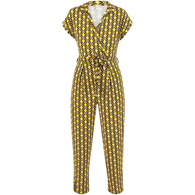 Blutsgeschwister Dames Salut Chérie Olotte Jumpsuit (Maat XS, Geel)