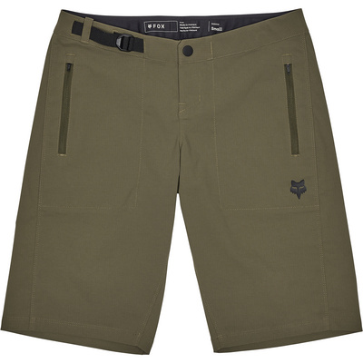 Fox Femme Pantalon MTB court Ranger (taille XL, Olive)