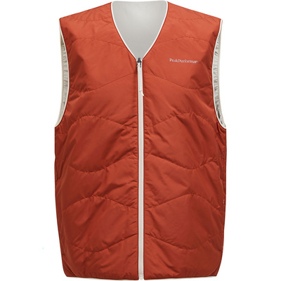 Peak Performance Heren Insulated Reversable Bodywarmer (Maat L, Bruin)