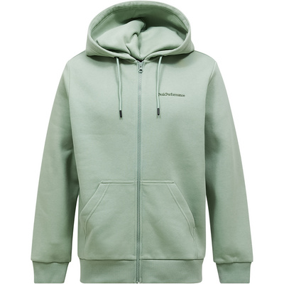 Peak Performance Heren Original Small Logo Hoodie Vest (Maat L, Groen)