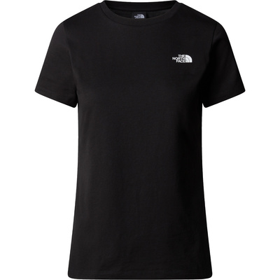 The North Face Dames Simple Dome T-Shirt (Maat S, Zwart)